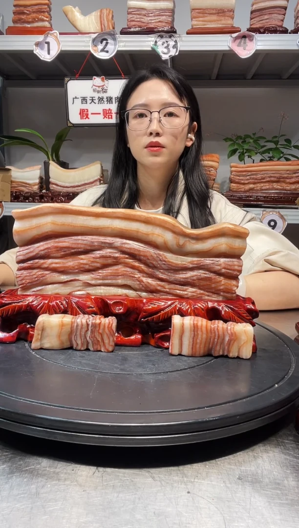 石材天然石材柳州猪肉石26-15-3