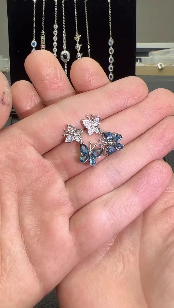 【闪购商品】水晶戒指银S925镶嵌1111
