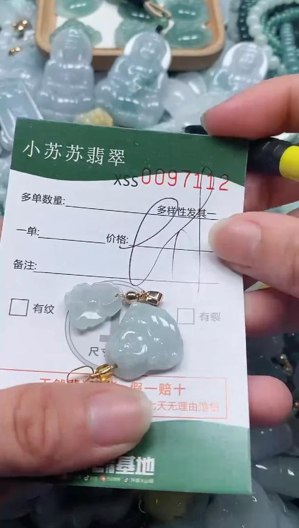 【闪购商品】翡翠颈饰未镶嵌闪购商品0097112