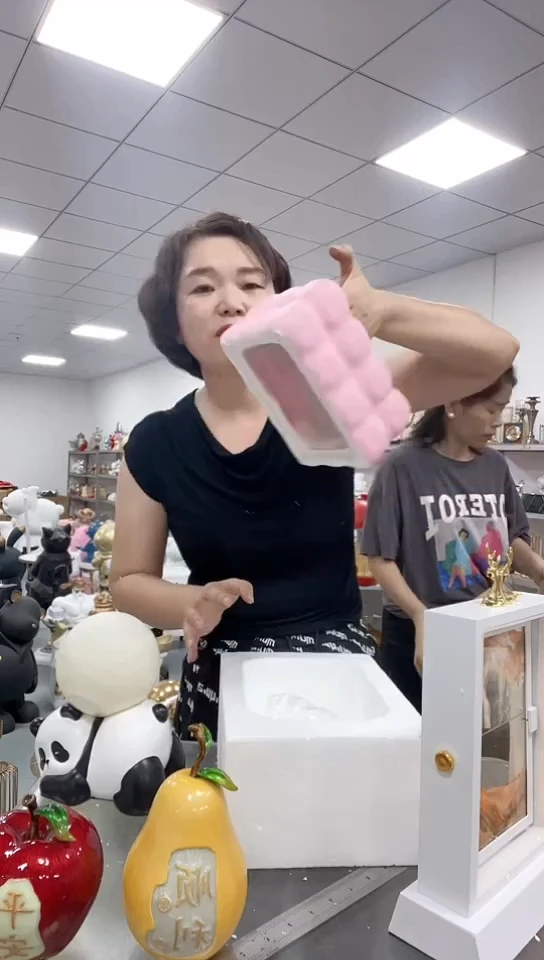 悦美奶油小方纸巾盒   粉色