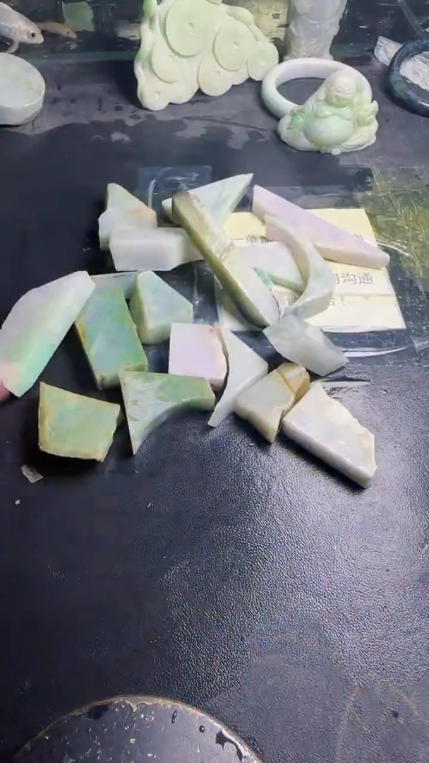 未镶嵌挂件翡翠柯*爸天然翡翠030