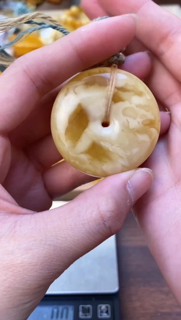 裸石琥珀未镶嵌天然琥珀蜜蜡