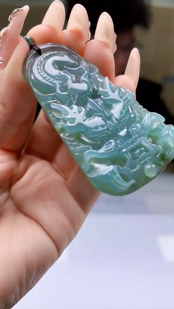 【闪购商品】定制翡翠未镶嵌4688ty-毛货挂件18