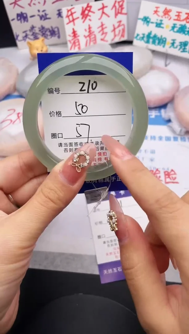 未镶嵌手镯石英质玉z10-DB57+