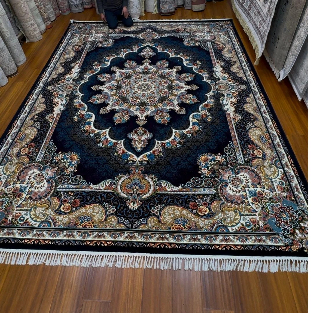 【塔克力玛坎地毯欧式复古家用商行】高档卧室大面积床边毯混纺地毯