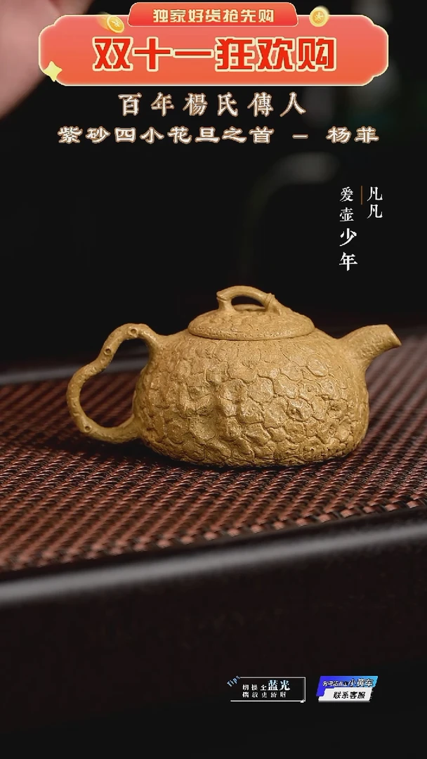 凡凡会客厅 紫砂壶07 供春老段泥115cc