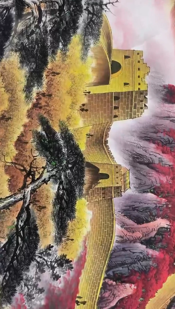 国画张传亭老师的作品3