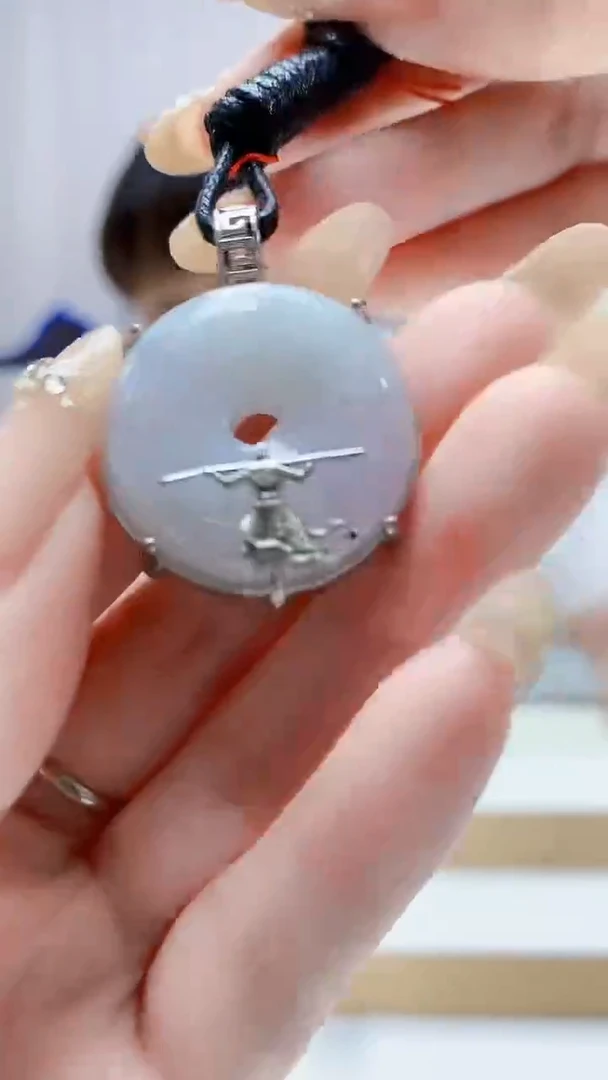 颈饰未镶嵌翡翠4868DD-JJ挂件4