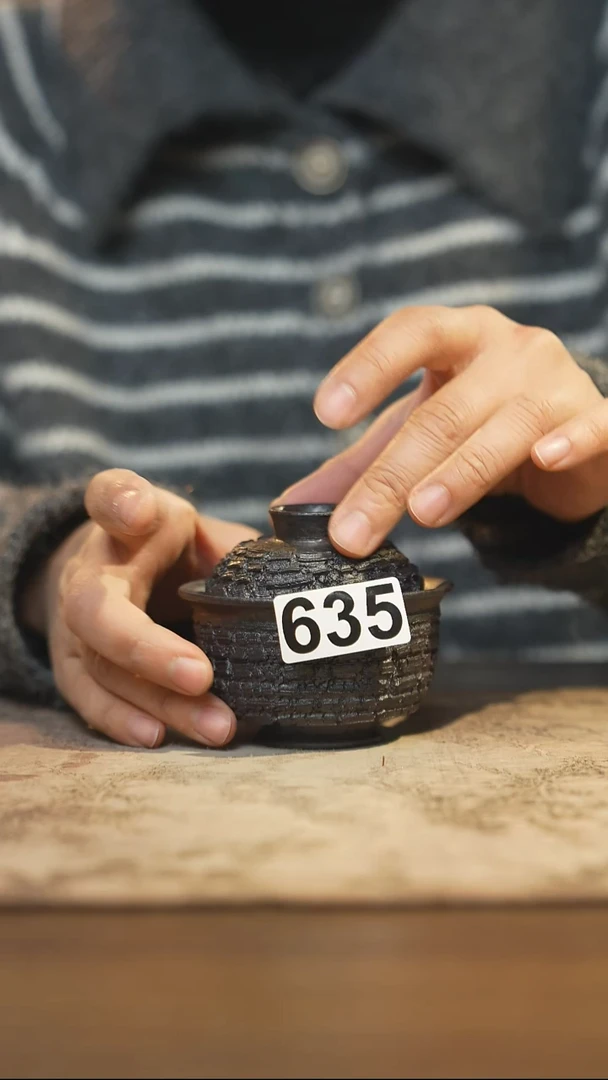 陶瓷茶器茶具盖碗635微瑕