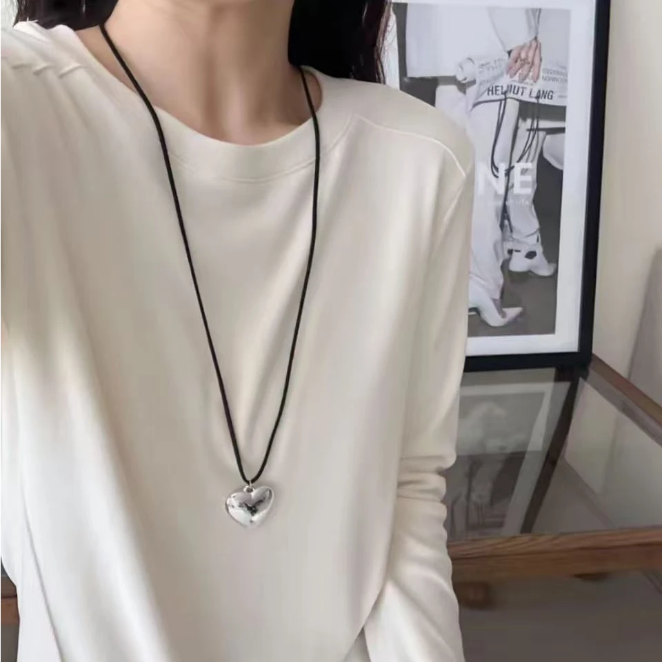 秋冬糯米绒鱼骨线打底衫亲肤显瘦修身百搭基础款女士04