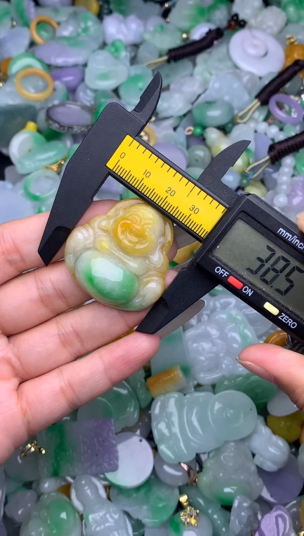 翡翠未镶嵌颈饰天然缅甸翡翠吊坠