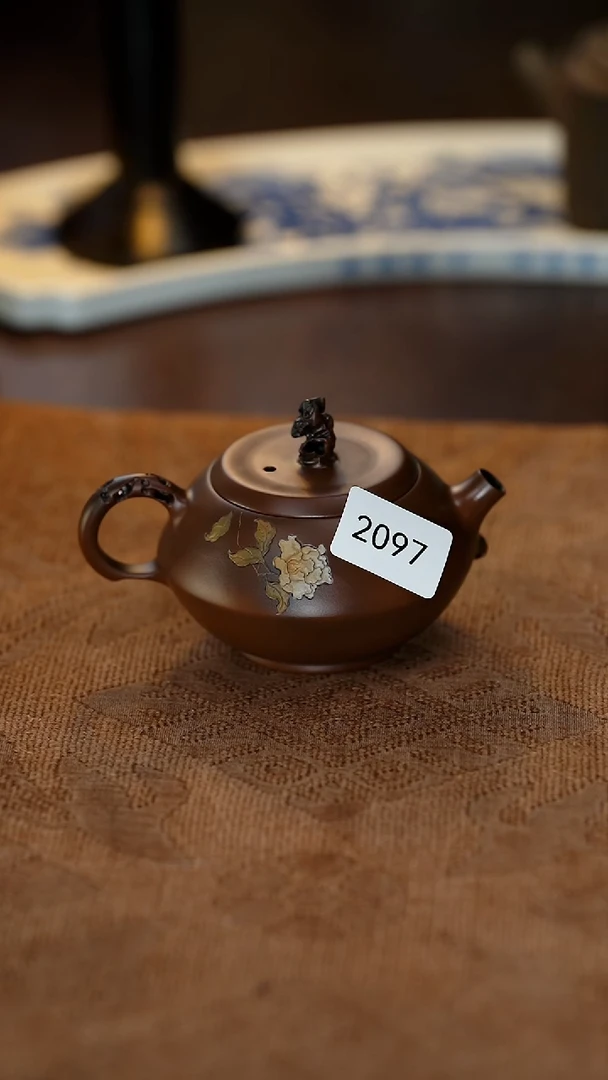 【闪购商品】雲梦茶器紫陶小壶2097