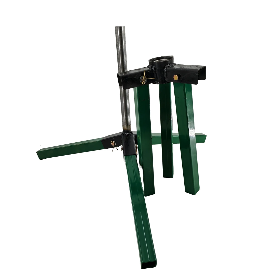 新款农用滴灌带支架滚轮手动可折叠款铺装滴灌带支架伸缩固定新型