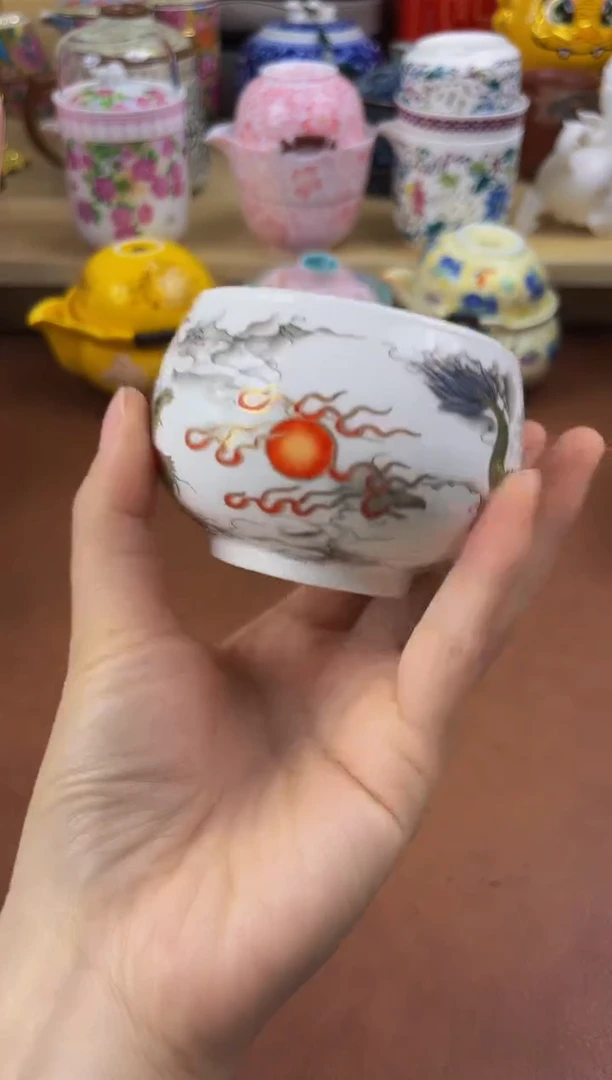 陶陶瓷茶具摆件旅行套组