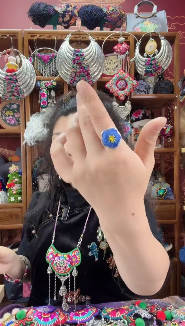 刺绣戒指21甜甜家