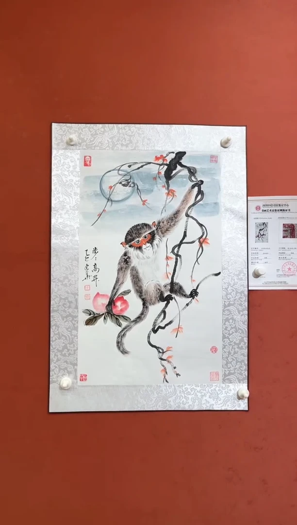国画王建华老师现场创作 5