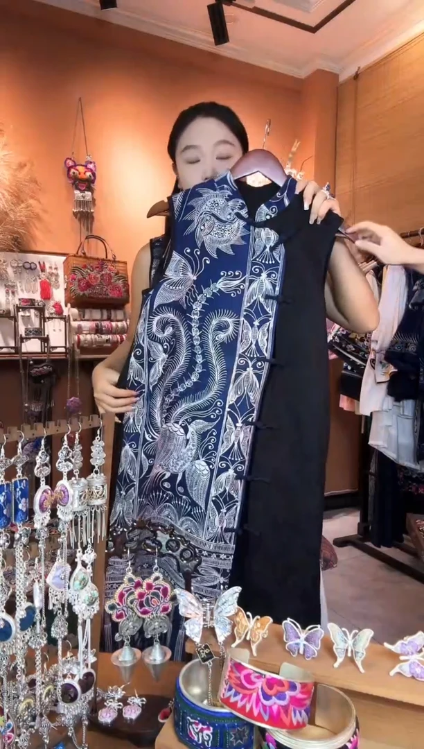 刺绣纯手工民族风服饰