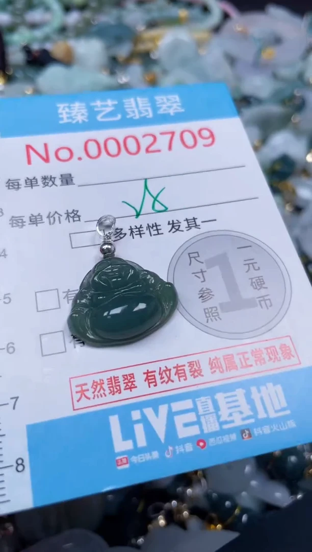 颈饰未镶嵌翡翠2709