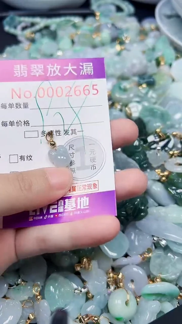 颈饰未镶嵌翡翠2665