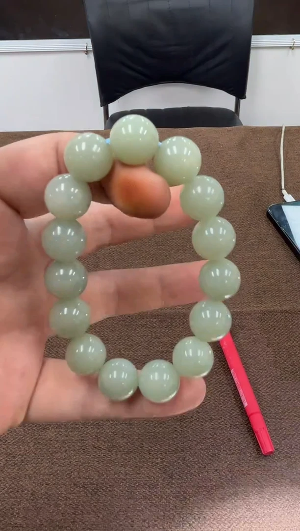 【闪购商品】和田玉挂件未镶嵌A114纯天然新疆和田玉卡14