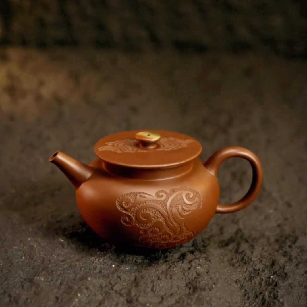 葛军陶坊《彩顶》紫砂壶自用 高端 送礼 茶具