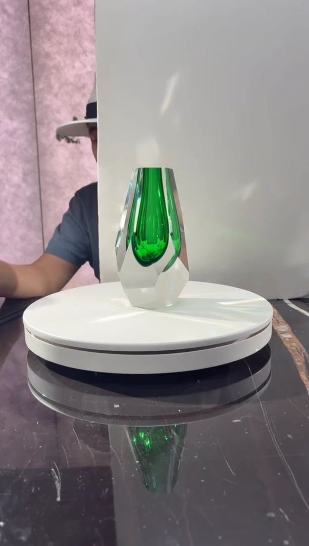 摆件CS0101013祖母绿钻石花器香薰瓶
