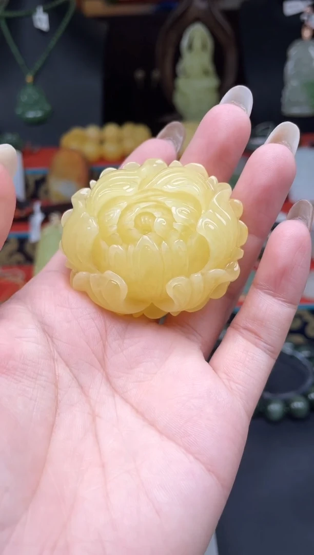 蜜蜡颈饰未镶嵌吊坠KA04