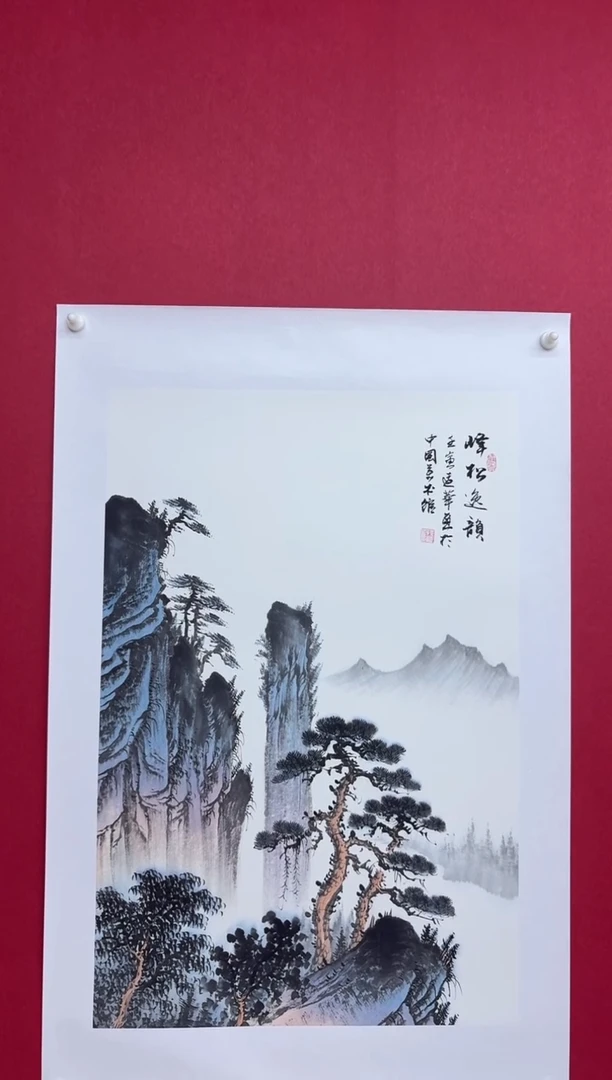国画经典国画宣纸手绘