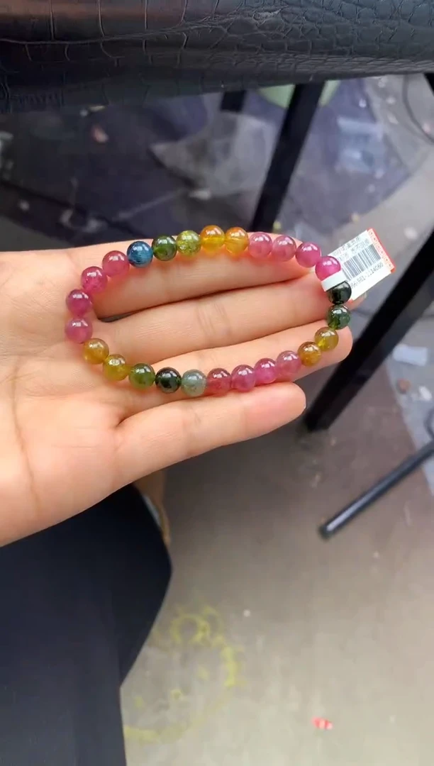 未镶嵌手串碧玺多样性发一条