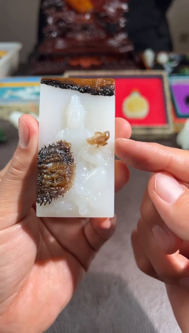 未镶嵌和田玉把件无***…和田玉