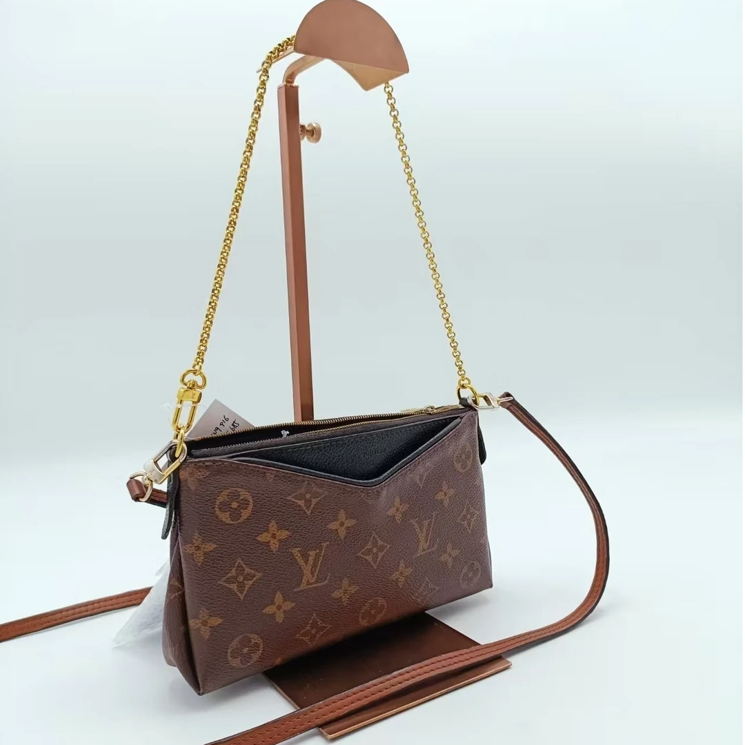 99新 LouisVuitton/路易威登 LV传奇信封 mini黑