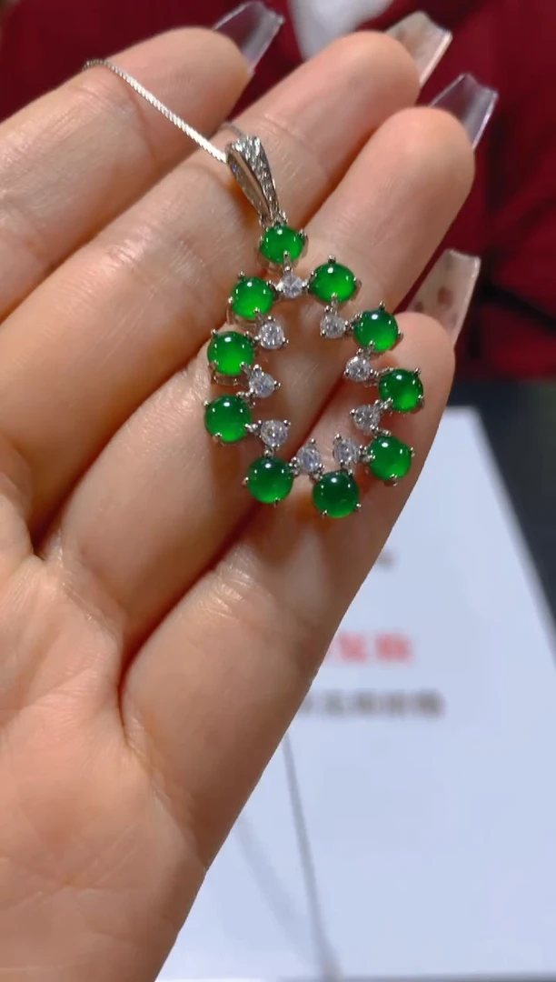 颈饰未镶嵌翡翠多样性发一