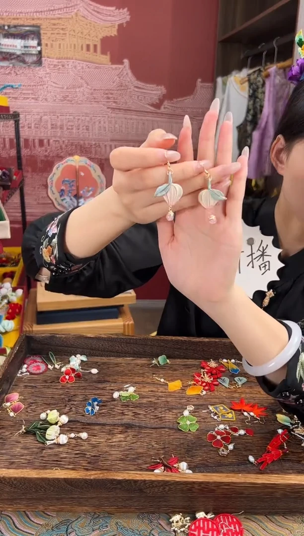 【闪购商品】刺绣苏绣世家非遗手工（耳环）