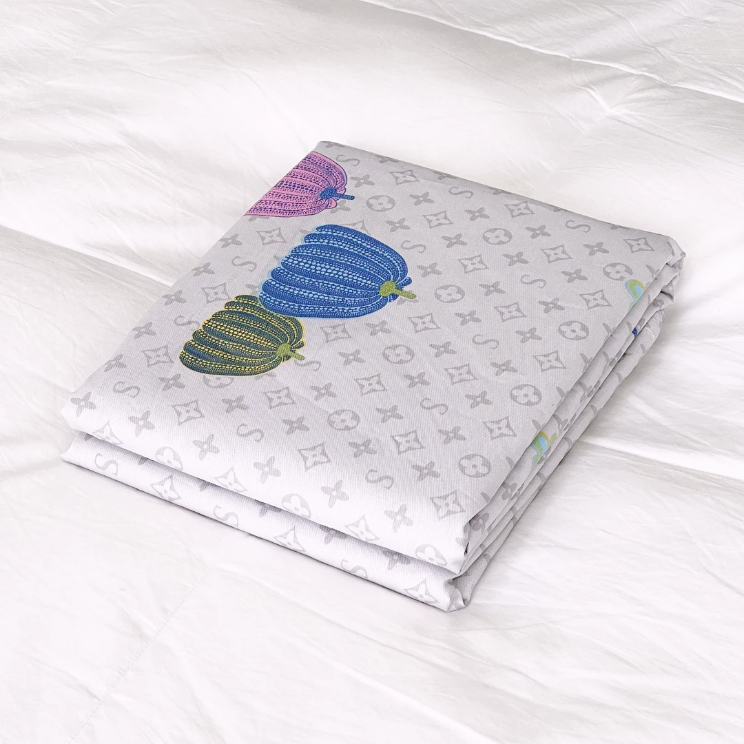 【京かわ会社】全棉80支匹马棉床单 纯棉加厚大床单 艺术南瓜