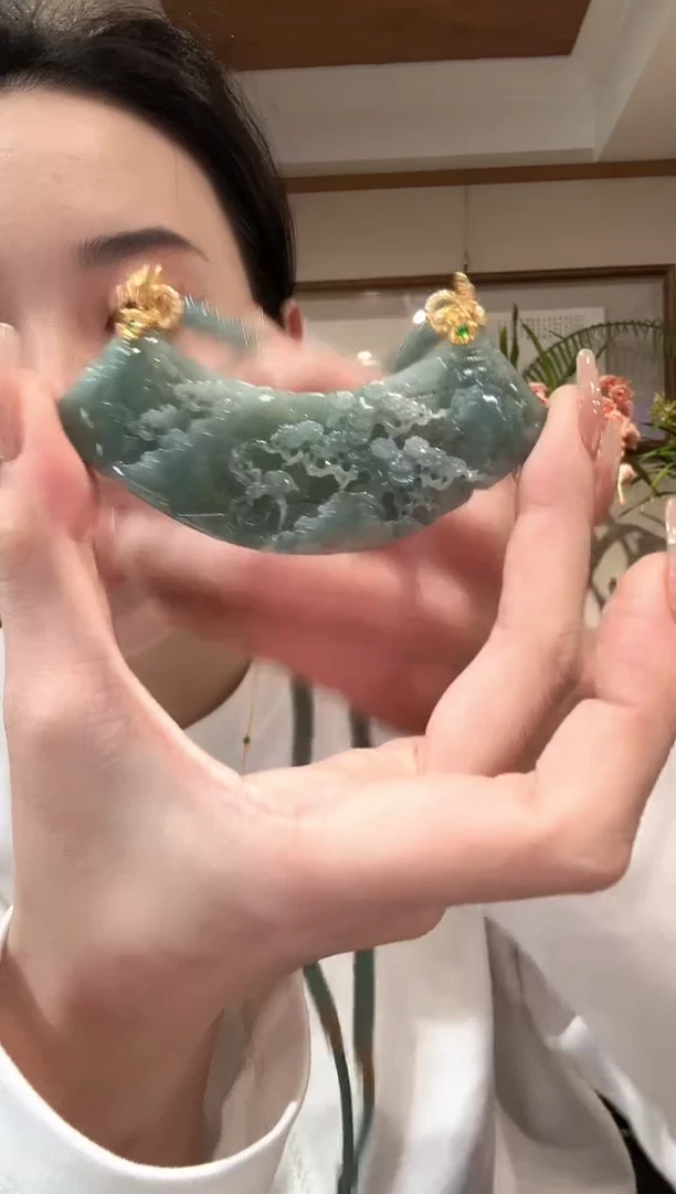 【闪购商品】翡翠颈饰未镶嵌国风