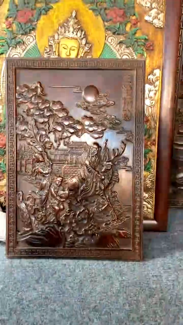 【闪购商品】木A642紫檀雕刻一直播间为准