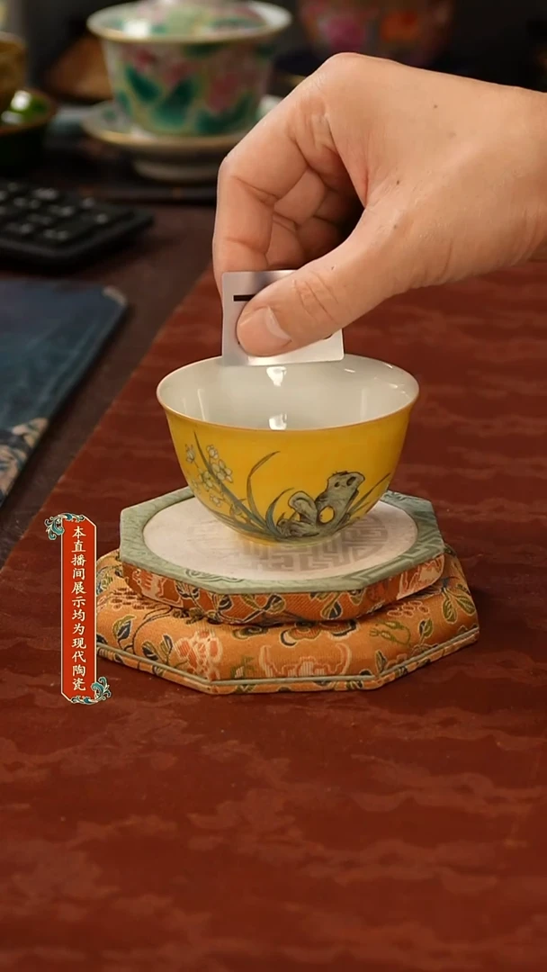 杯子景德镇手工手绘茶器123