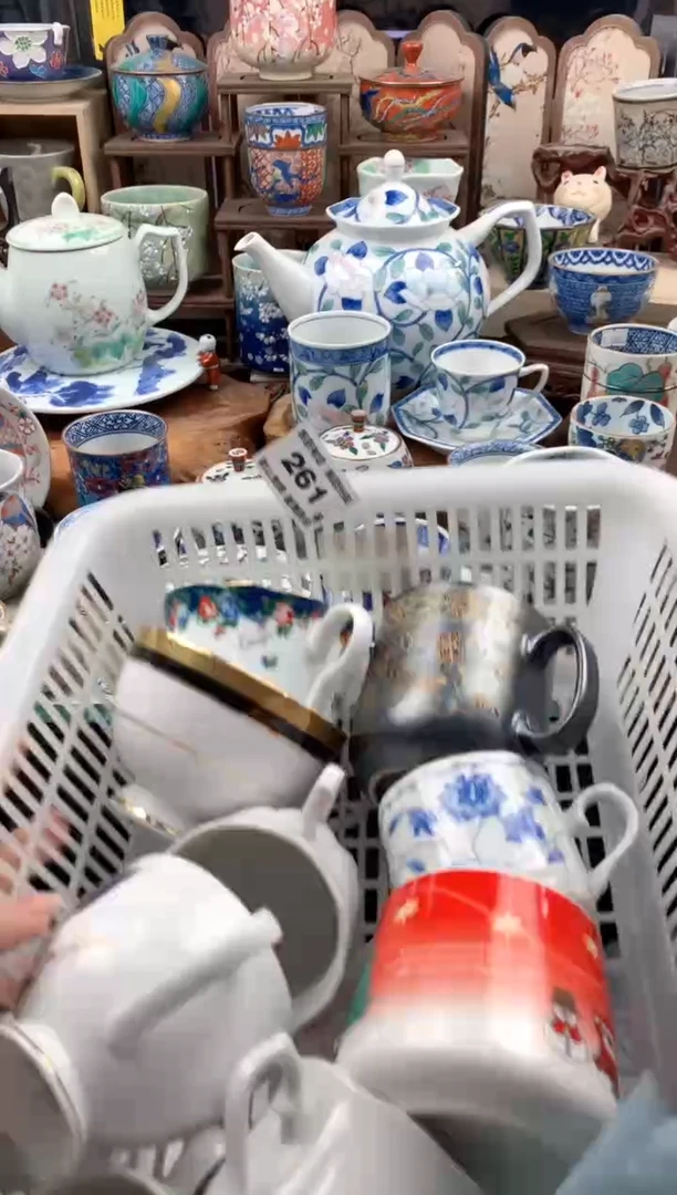 瓷片小*蛋261号九姑娘工艺品瓷器