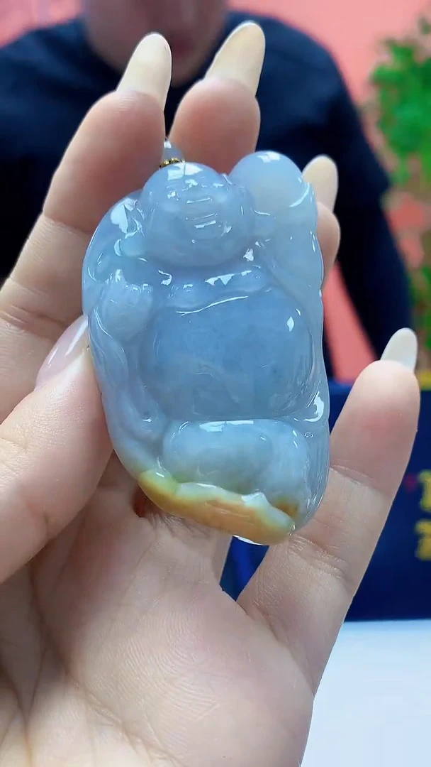 未镶嵌定制翡翠5060ty-毛货挂件153