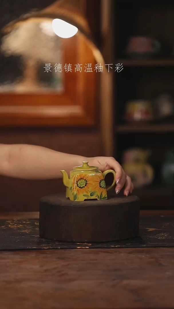 陶瓷景德镇高温釉下手绘陶瓷515
