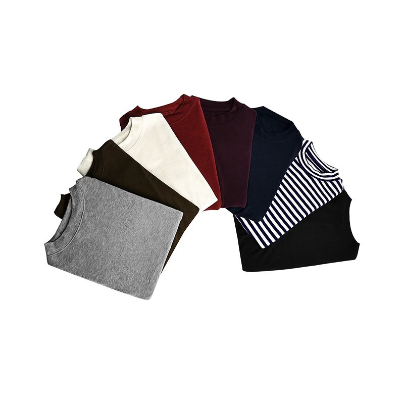 【果果】简约时尚休闲百搭纯色圆领上衣短袖T恤HT36006