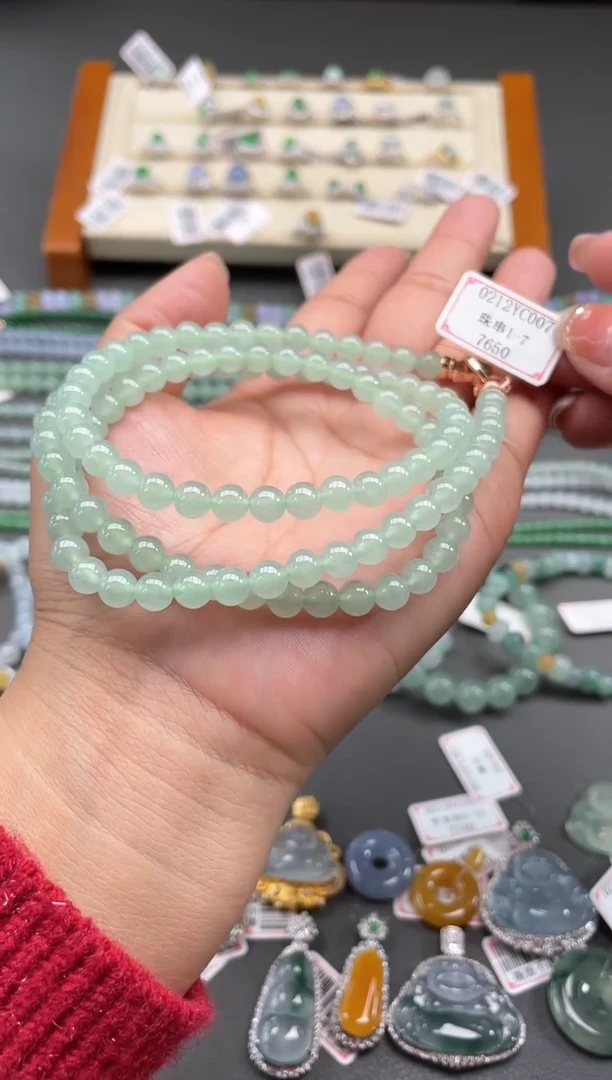 【闪购商品】翡翠颈饰未镶嵌0212YC007