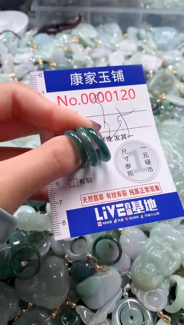 翡翠未镶嵌吊坠(不含链)120