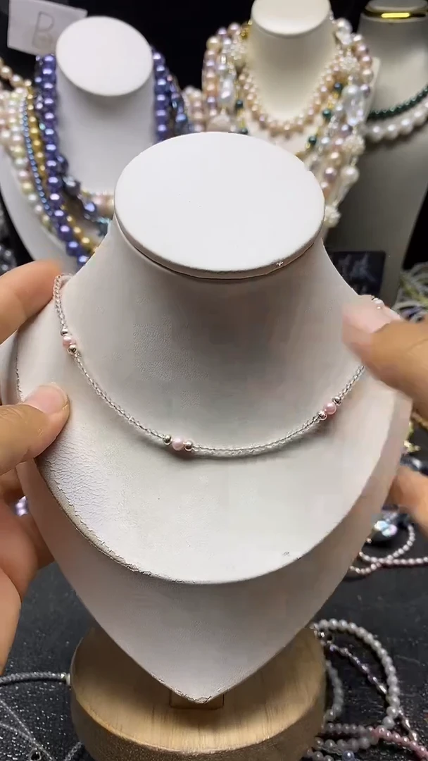 颈饰未镶嵌淡水珍珠多人