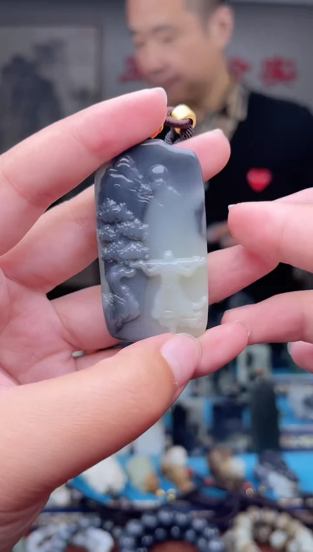 未镶嵌和田玉挂件1