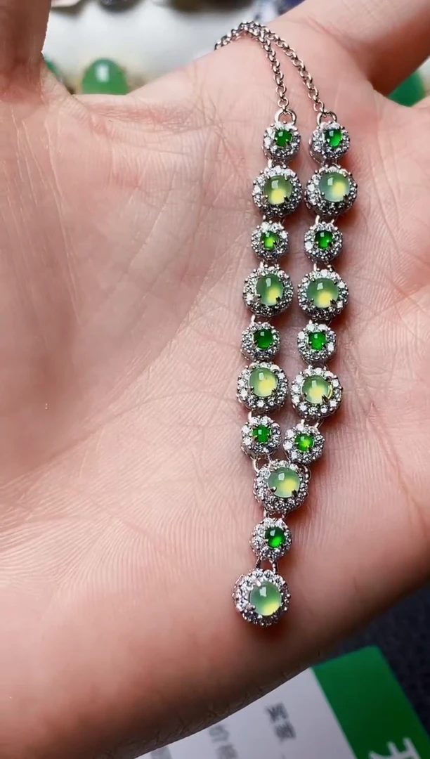 银S925镶嵌戒指翡翠1166