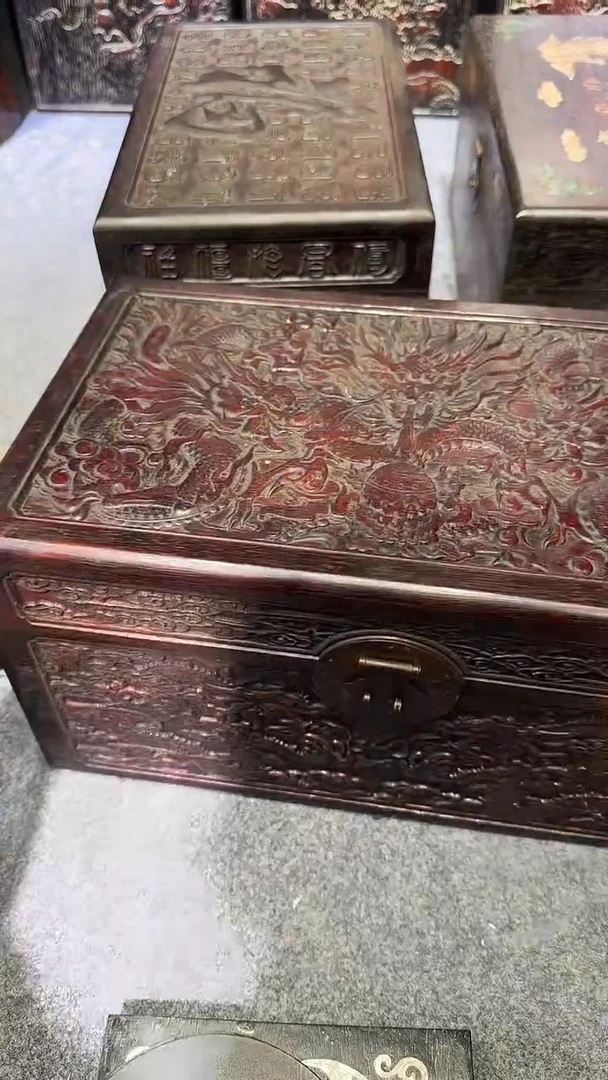 香榧木紫檀拆件雕刻板以直播间实物为准微瑕老物件