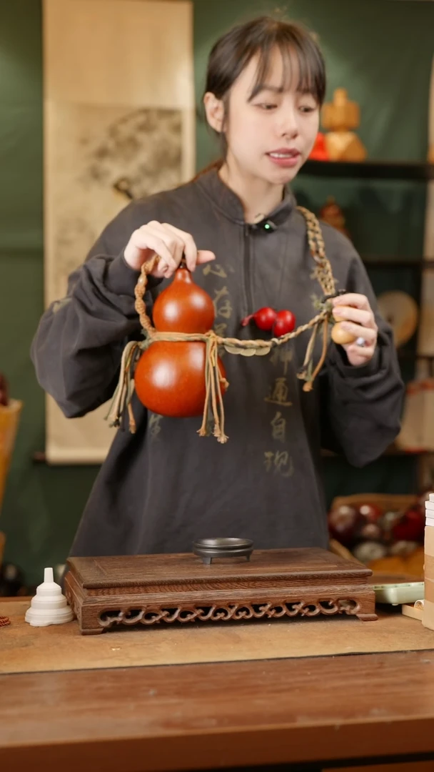 240号精品天然大漆酒葫芦一物一拍~