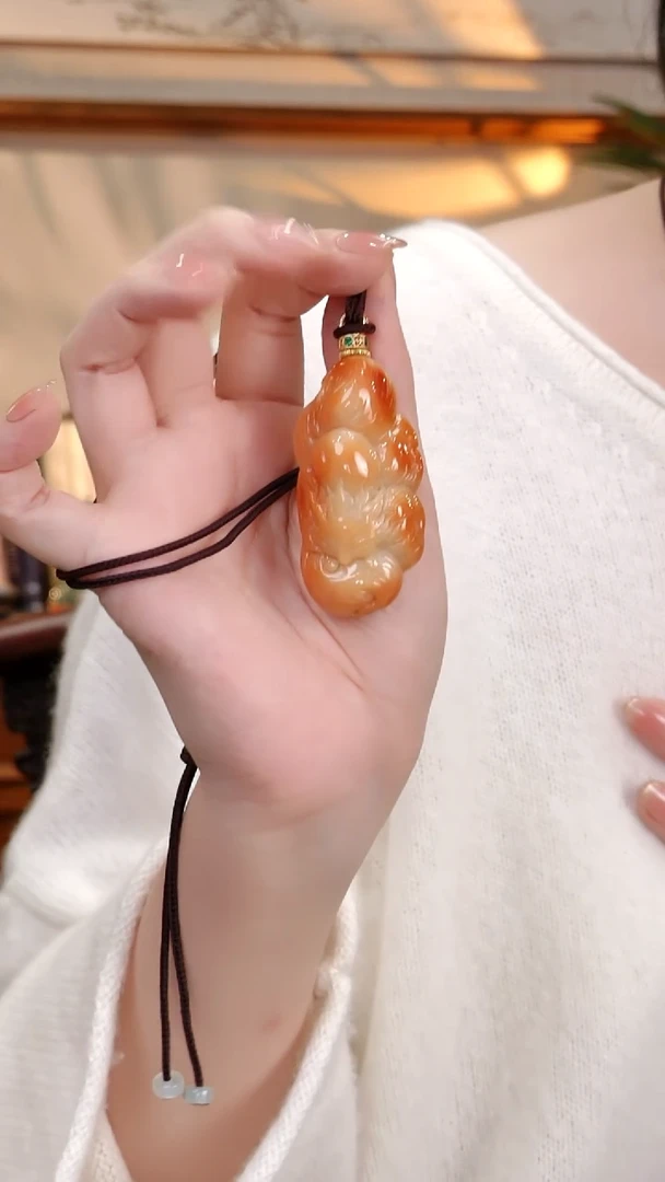 颈饰未镶嵌翡翠国风