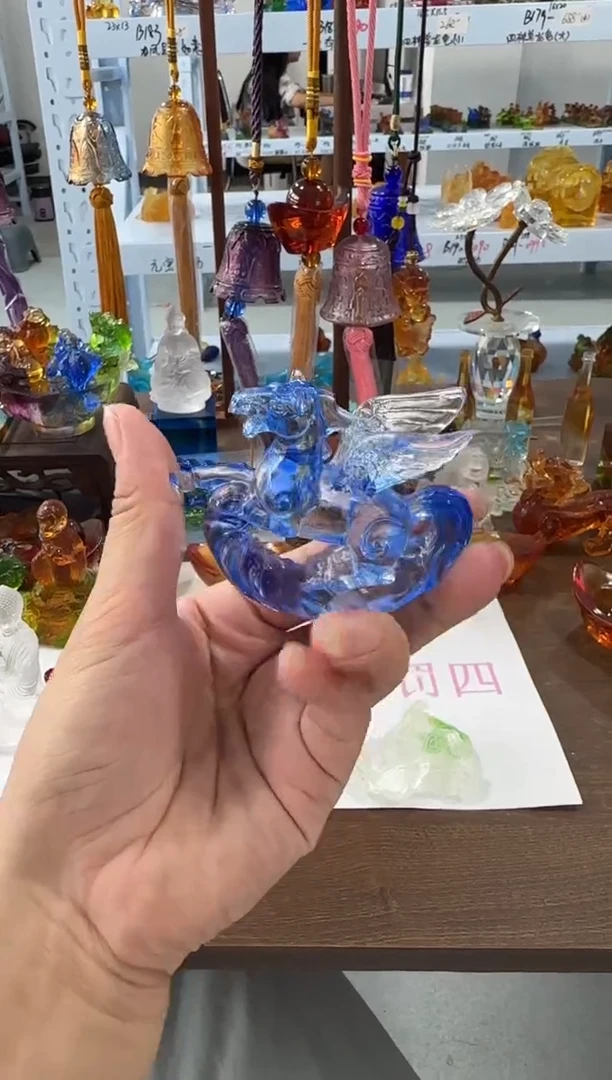 手工艺品琉璃小飞马